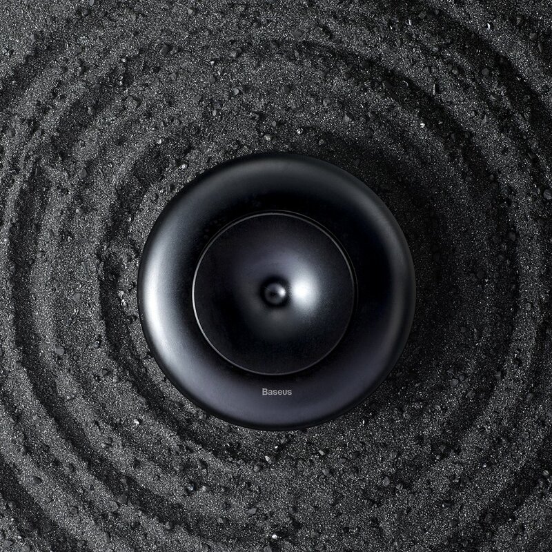 Odorizant Auto Baseus Vortex Natural Fragrance Car Air Freshner Holder Fara Alcool - SUXUN-QX01 - Black