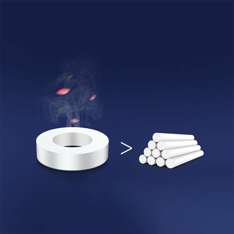 Odorizant Auto Baseus Mini Volcano Solid Fragrance Zero Odor In The Vehicle Fara Alcool - SUXUN-AH0S - Silver