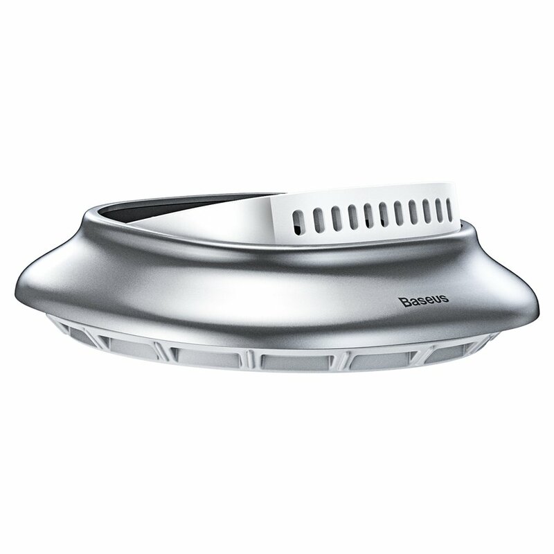Odorizant Auto Baseus Mini Volcano Solid Fragrance Zero Odor In The Vehicle Fara Alcool - SUXUN-AH0S - Silver