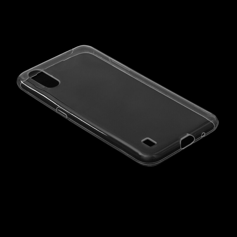 Husa Samsung Galaxy A01 Techsuit Clear Silicone, transparenta