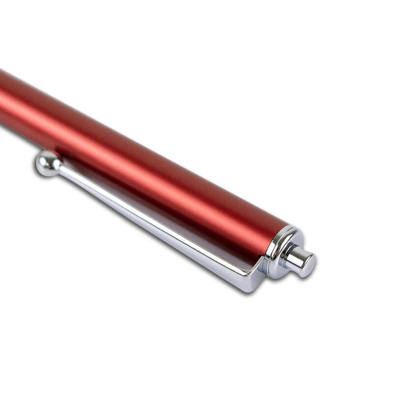 Stylus Pen Mobster, universal, Android, iOS, aluminiu, 8mm, rosu, 1SXC-127