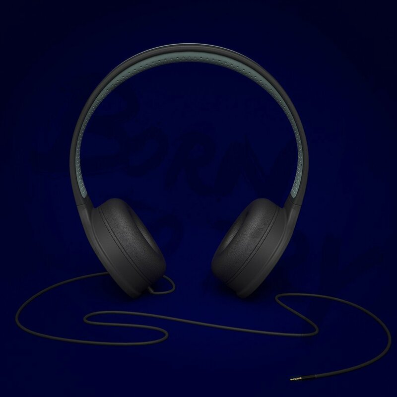 Casti On-Ear WK Design M3 Handsfree Cu Microfon Pe Fir High Quality Hi-Fi Mini Jack 3,5mm - Black