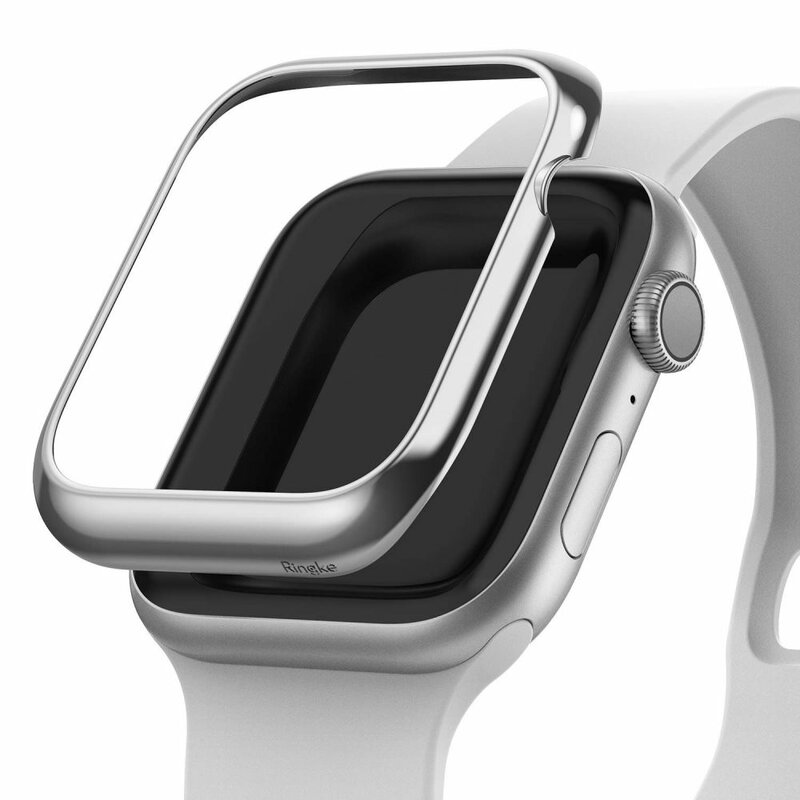 Bumper Apple Watch 4 40mm Ringke Bezel Styling - Glossy Silver