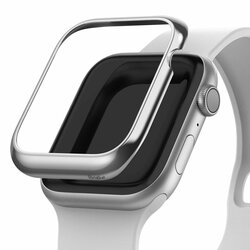 Bumper Apple Watch 4 44mm Ringke Bezel Styling - Glossy Silver