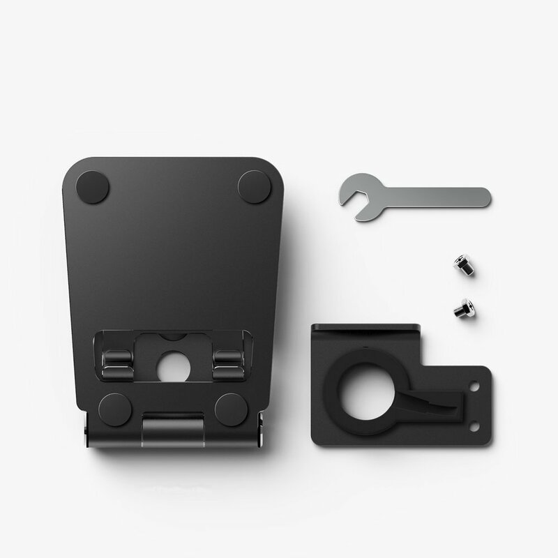 Suport Birou Ringke Super Folding Mobile Stand Foldable Telefon/Tableta/Samsung Galaxy Watch Active - Black