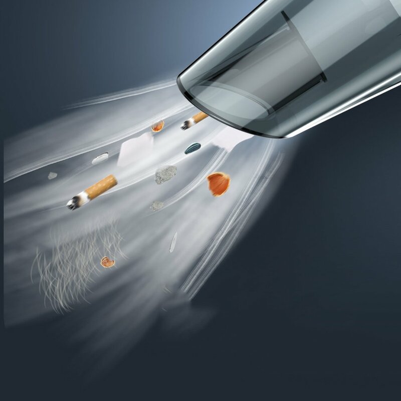 Aspirator Auto Baseus Shark One H-501 Universal Cu Fir De 4.5M Si Filtru Lavabil HEPA 65W - ACH501-01 - Black