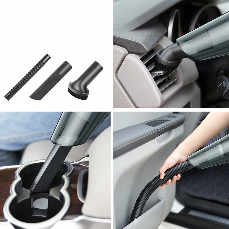 Aspirator Auto Baseus Shark One H-501 Universal Cu Fir De 4.5M Si Filtru Lavabil HEPA 65W - ACH501-01 - Black