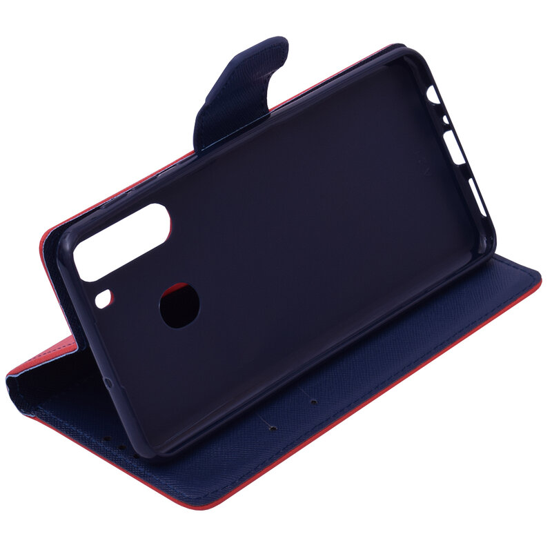 Husa Samsung Galaxy A21 Flip MyFancy - Rosu