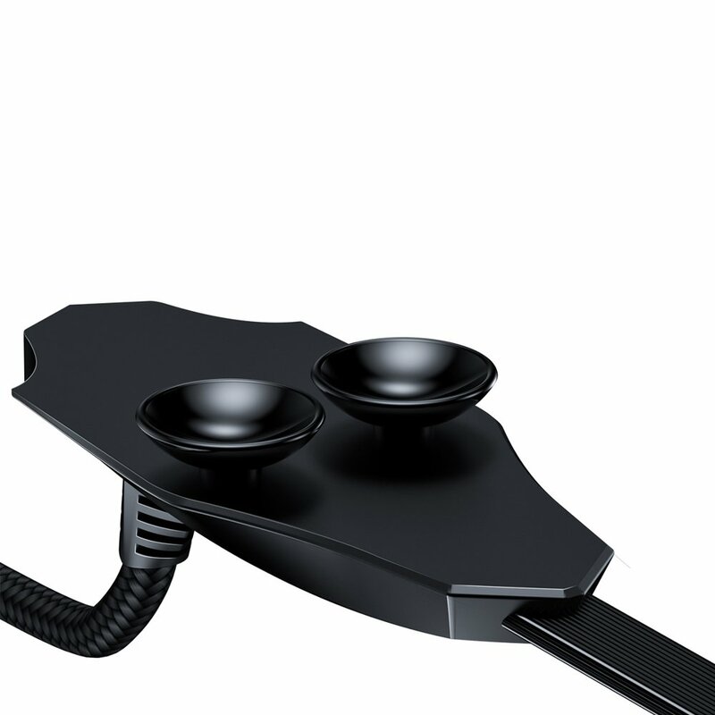 Cablu De Date Baseus Colorful Mobile Games USB/Type-C Charging For Gamers 2A 2m - CATXA-B01 - Black