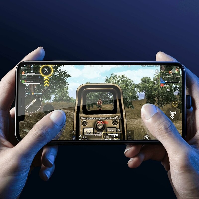 Cablu De Date Baseus Colorful Mobile Games USB/Type-C Charging For Gamers 2A 2m - CATXA-B01 - Black