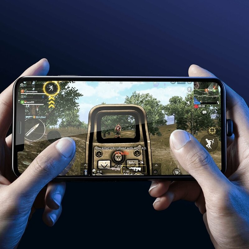 Cablu De Date Baseus Colorful Mobile Games USB/Lightning Charging For Gamers 1.5A 2m - CALXA-B01 - Black