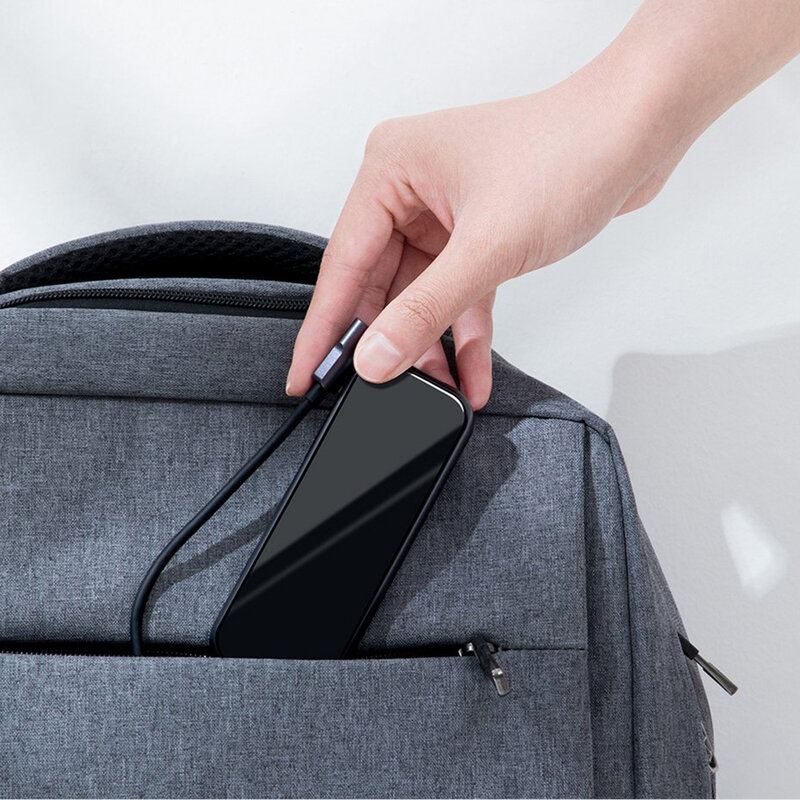 Hub Baseus Multi-function Type-C To 4 x USB 2.0 For Mobile Phones And Computers - CAHUB-JZ0G - Dark Gray