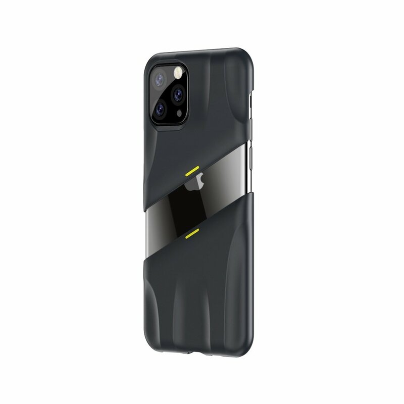 Husa iPhone 11 Pro Max Baseus Let''s go Airflow Cooling Game - WIAPIPH65S-GMGY - Gray