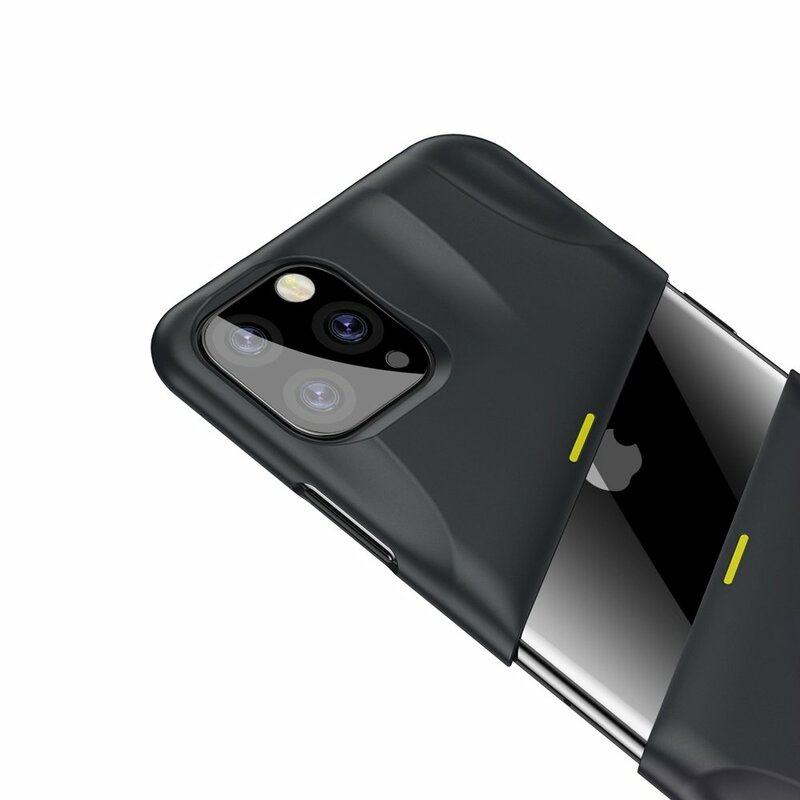 Husa iPhone 11 Pro Max Baseus Let''s go Airflow Cooling Game - WIAPIPH65S-GMGY - Gray