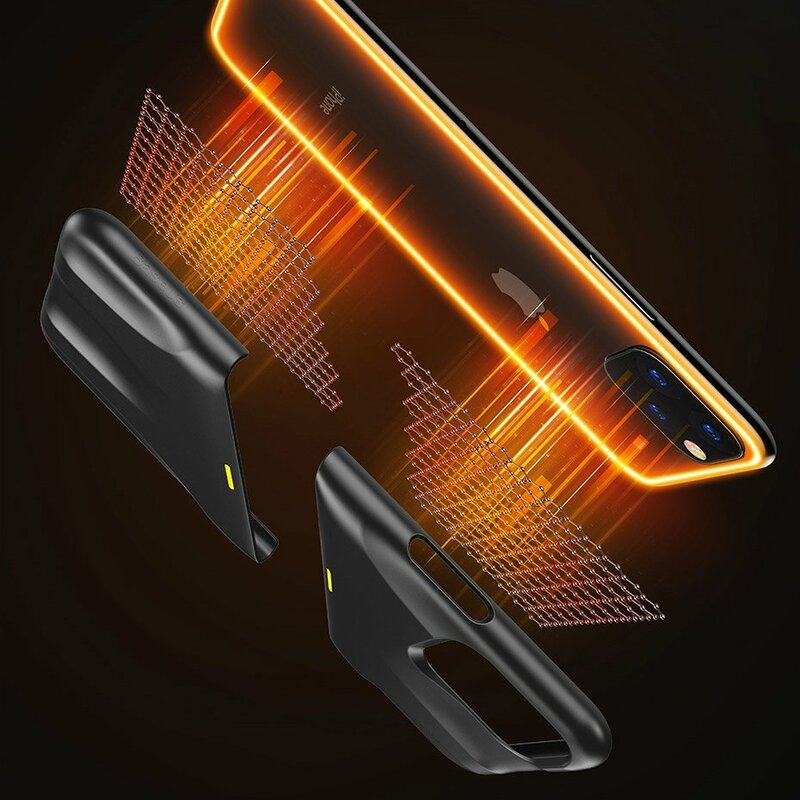 Husa iPhone 11 Baseus Let''s go Airflow Cooling Game - WIAPIPH61S-GMGY - Gray