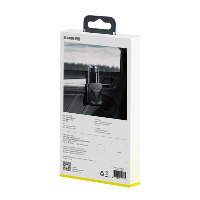 Cutie Depozitare Baseus Magic Car Storage Rack Pentru Masina - CRSBJ01-01 - Black