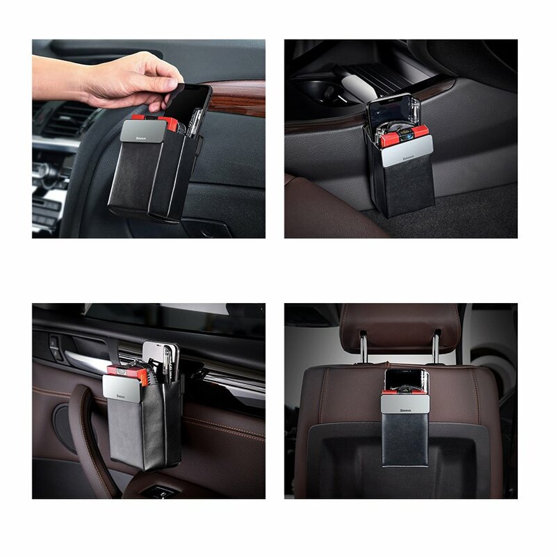 Cutie Depozitare Baseus Magic Car Storage Rack Pentru Masina - CRSBJ01-01 - Black