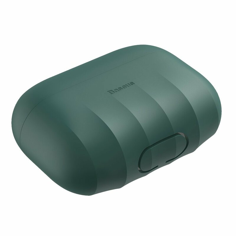 Husa Apple Airpods Pro Baseus Shell Silica Gel Case Protector - WIAPPOD-BK06 - Green