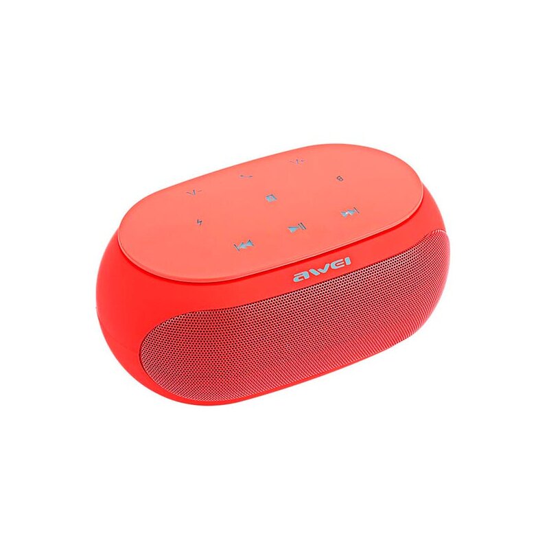 Boxa Portabila Awei Y200 Bluetooth Speaker Wireless Professional Subwoofer 9W - Red 
