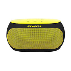 Boxa Portabila Awei Y200 Bluetooth Speaker Wireless Professional Subwoofer 9W - Yellow