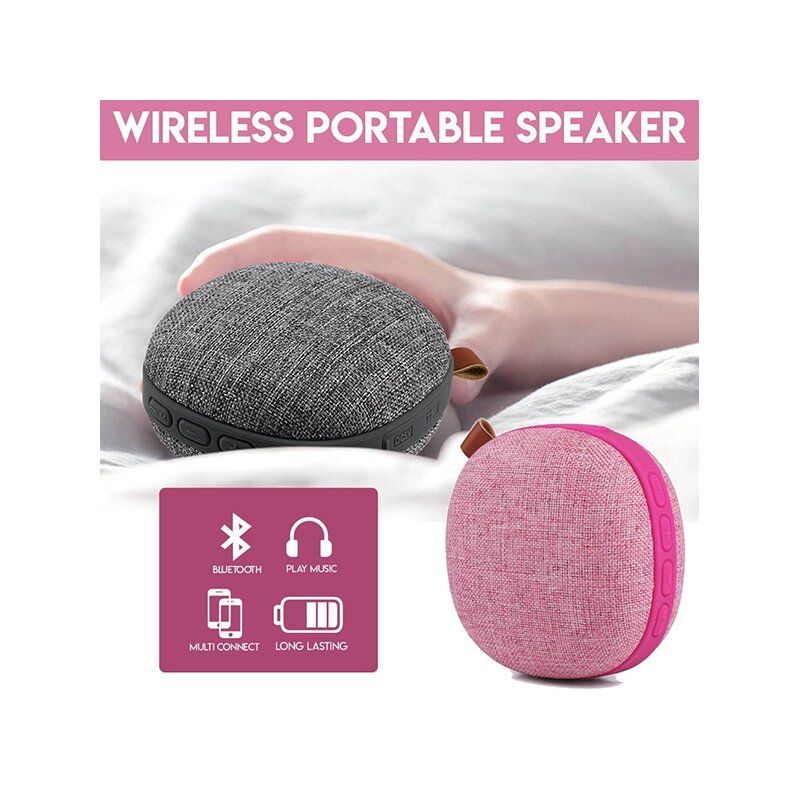 Boxa Portabila Awei Y260 Bluetooth Speaker Universal Wireless 6W Waterproof IPX4 - Pink
