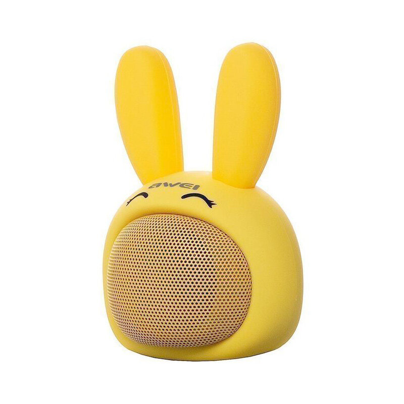 Boxa Portabila Awei Y700 Mini Rabbit Bluetooth Wireless Speaker Universala Pentru Copii 3W - Yellow