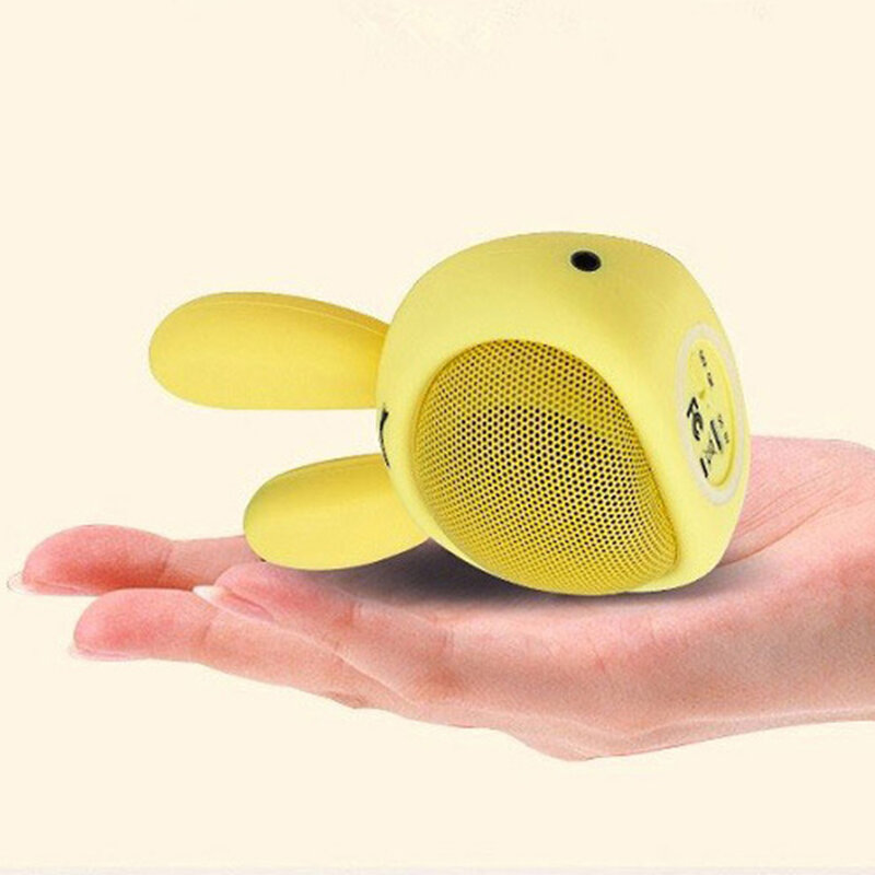 Boxa Portabila Awei Y700 Mini Rabbit Bluetooth Wireless Speaker Universala Pentru Copii 3W - Yellow