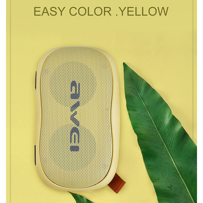 Boxa Portabila Awei Y900 Bluetooth Speaker Wireless Universal 4.5W - Yellow
