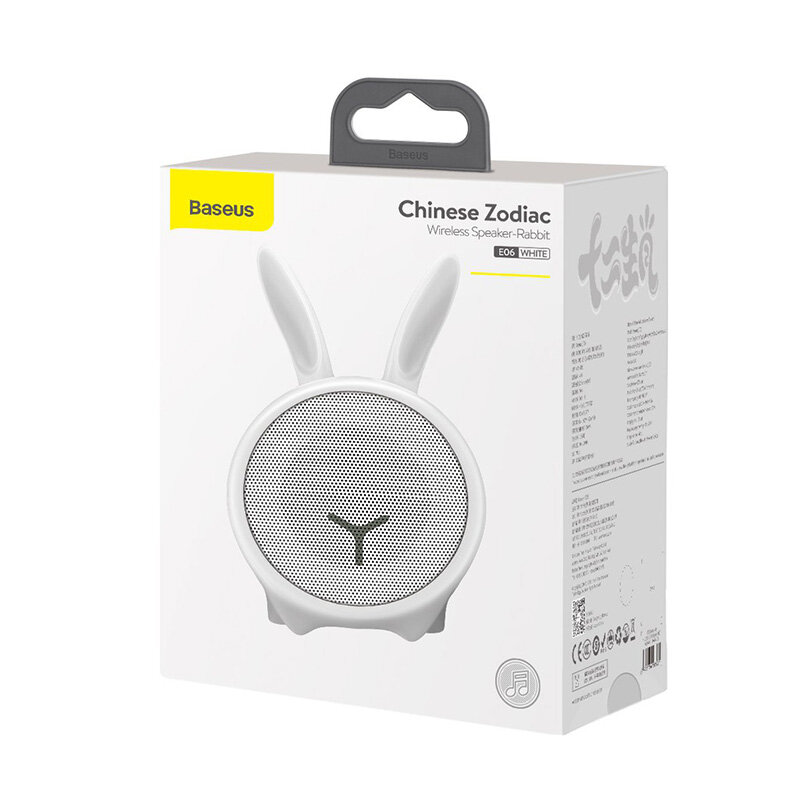 Boxa Portabila Baseus E06 Chinese Zodiac Wireless Bluetooth Speaker Pentru Copii 5W - NGE06-A02 - Rabbit