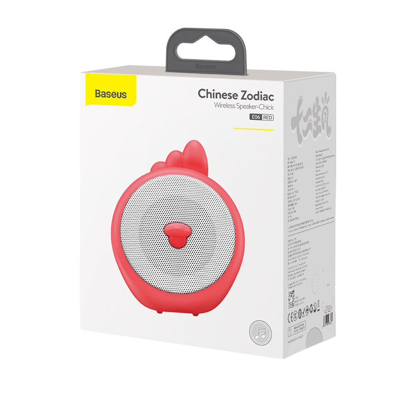 Boxa Portabila Baseus E06 Chinese Zodiac Wireless Bluetooth Speaker Pentru Copii 5W - NGE06-A09 - Rooster