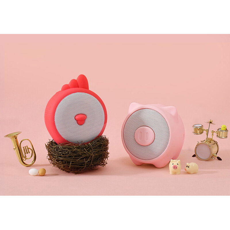 Boxa Portabila Baseus E06 Chinese Zodiac Wireless Bluetooth Speaker Pentru Copii 5W - NGE06-B02 - Sheep