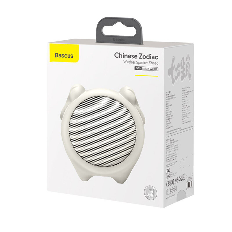 Boxa Portabila Baseus E06 Chinese Zodiac Wireless Bluetooth Speaker Pentru Copii 5W - NGE06-B02 - Sheep
