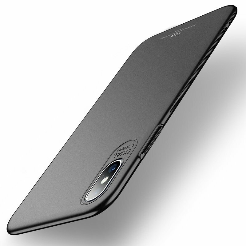 Husa iPhone XS Max MSVII Ultraslim Back Cover - Black