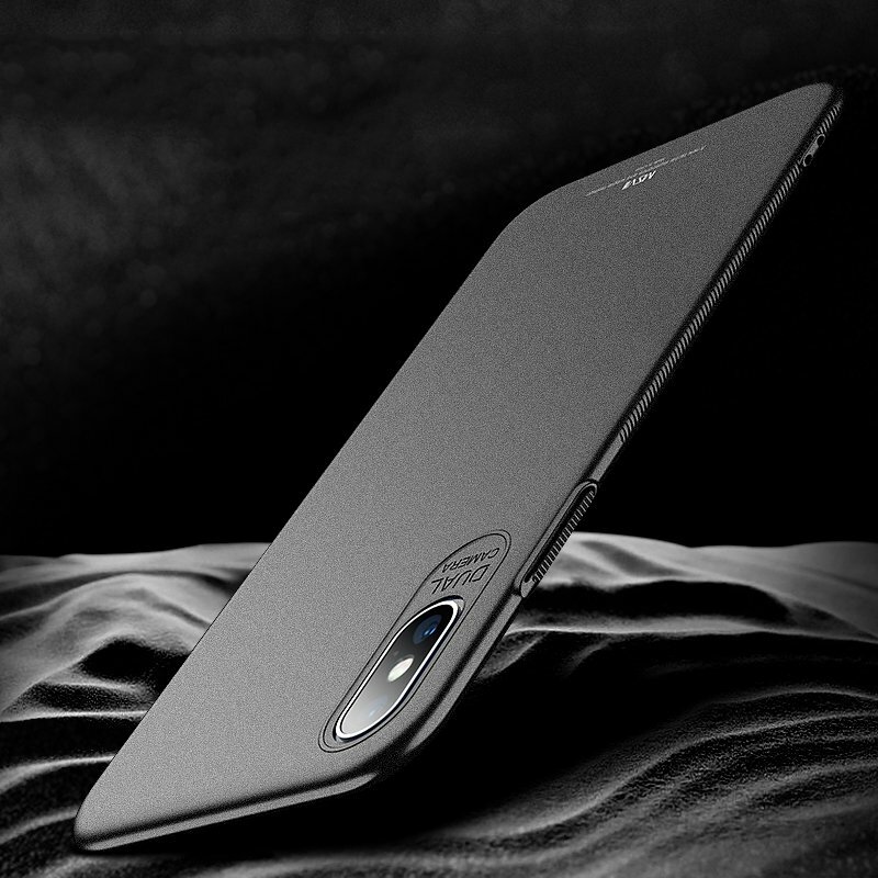 Husa iPhone XS Max MSVII Ultraslim Back Cover - Black