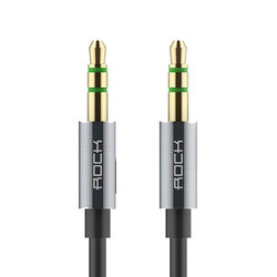 Cablu Audio Rock Aux Jack 3.5mm to Jack 3.5mm 2M - RAU0509 - Tarnish