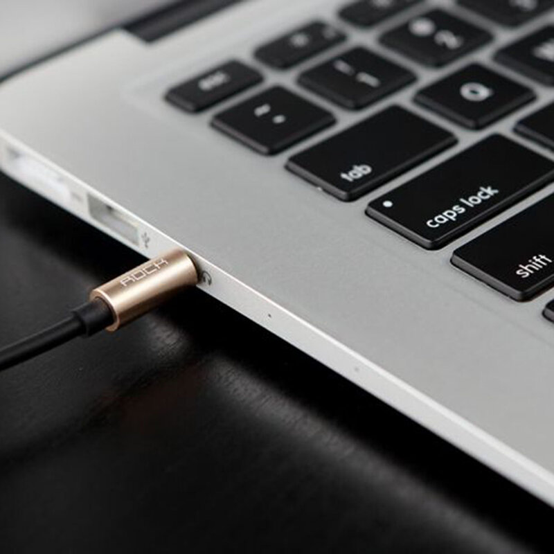 Cablu Audio Rock Aux Jack 3.5mm to Jack 3.5mm 2M - RAU0509 - Tarnish