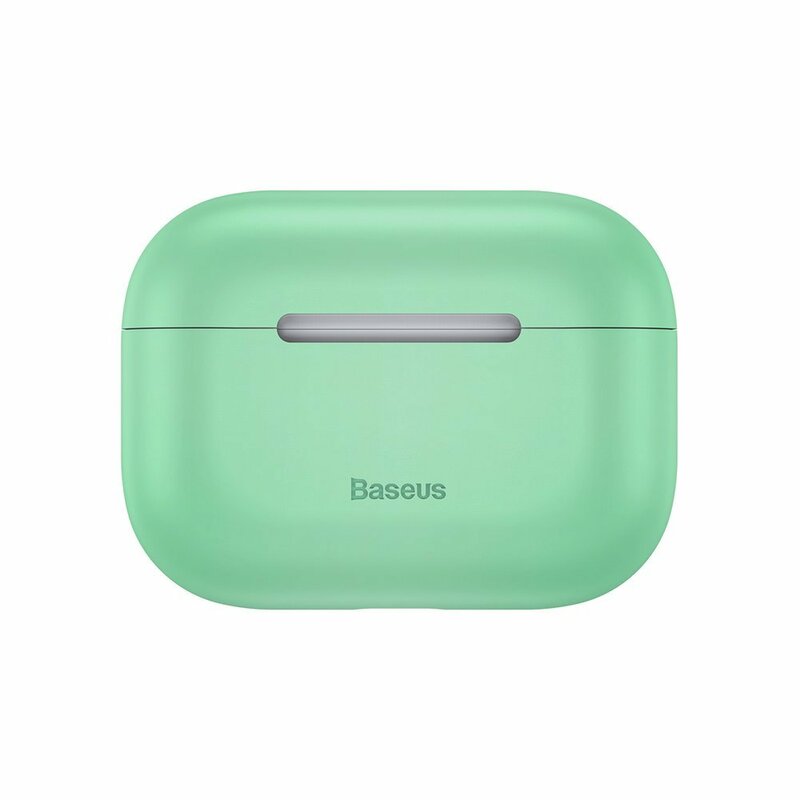 Husa Apple Airpods Pro Baseus Super Thin Silica Gel Protector - WIAPPOD-ABZ06 - Green
