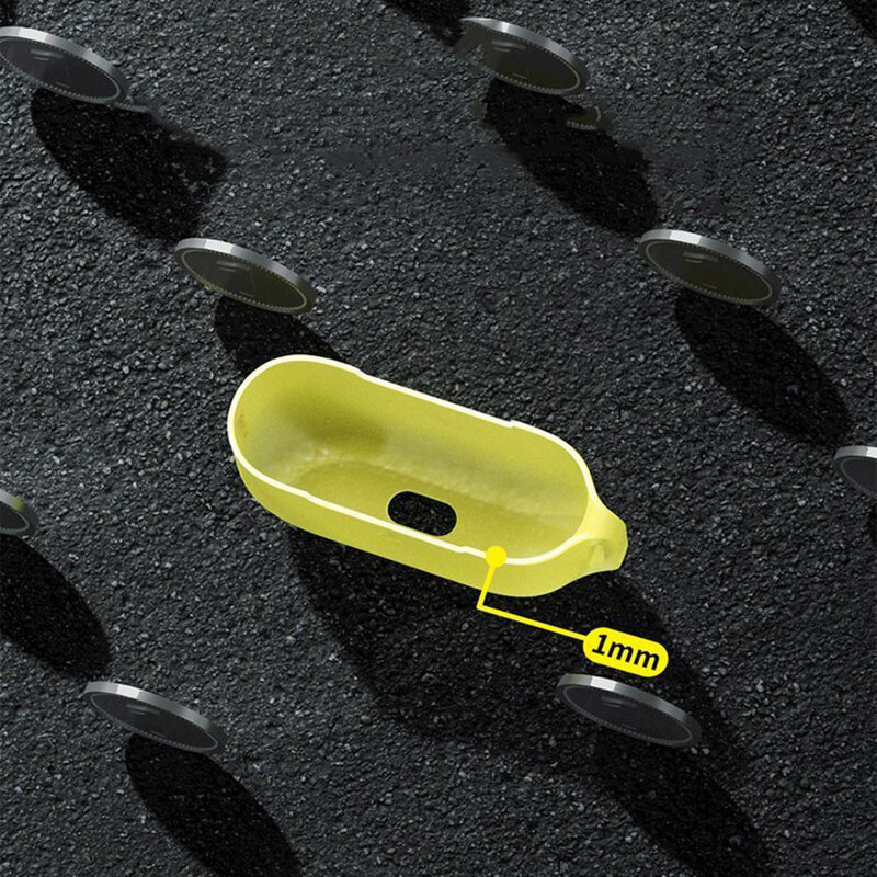 Husa Apple Airpods Pro Baseus Let''s go Jelly Lanyard Case Silica Gel Cu Strap Siliconic - WIAPPOD-D02 - White