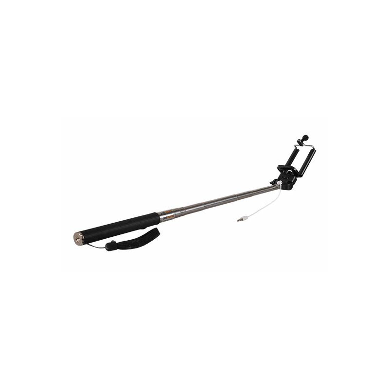 Suport Selfie Stick With Build-in Shutter Release Button And Cable Universal - Type 1 - Negru