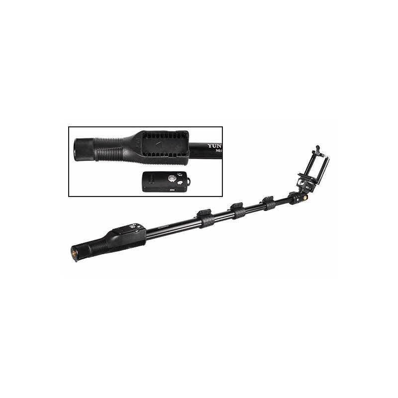 Suport Selfie Stick Profesional Wireless Remote Control Type 5 - Negru