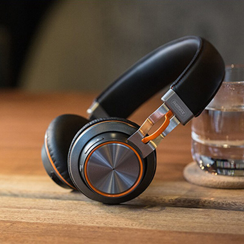 Casti On-Ear Remax Bluetooth Headset Hi-Res Audio Wireless - RB-195HB - White