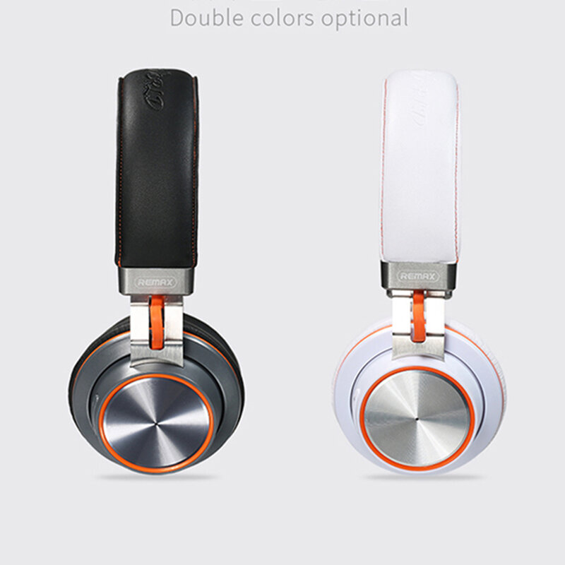 Casti On-Ear Remax Bluetooth Headset Hi-Res Audio Wireless - RB-195HB - Black