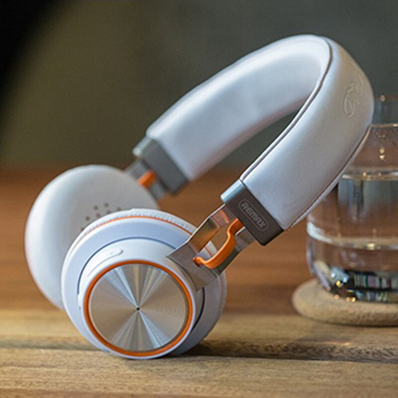 Casti On-Ear Remax Bluetooth Headset Hi-Res Audio Wireless - RB-195HB - Black