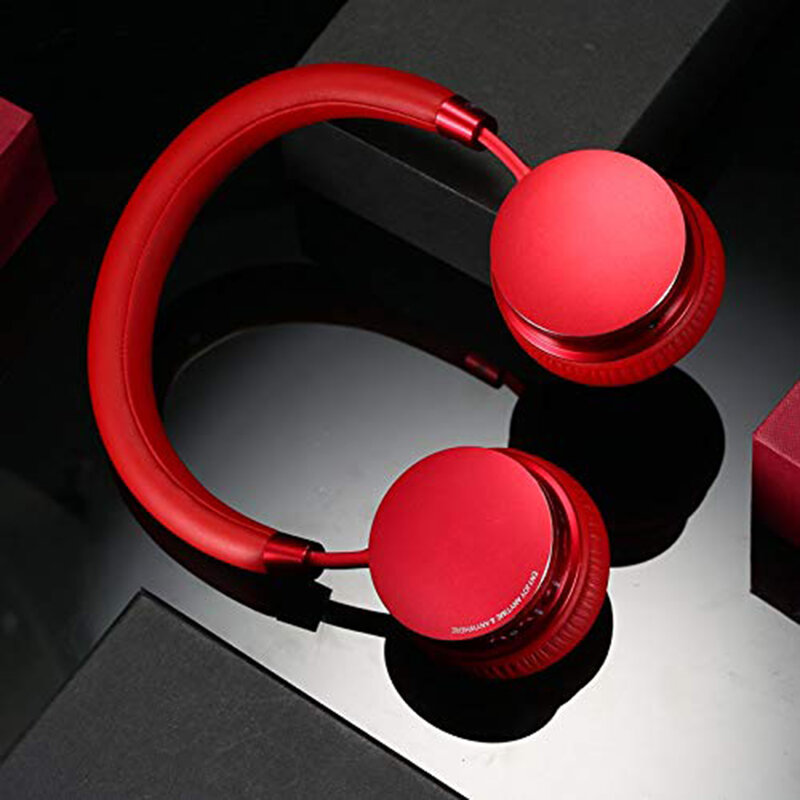 Casti On-Ear Remax Wireless Stereo Headphone Bluetooth V4.2 - RB-520HB - Red