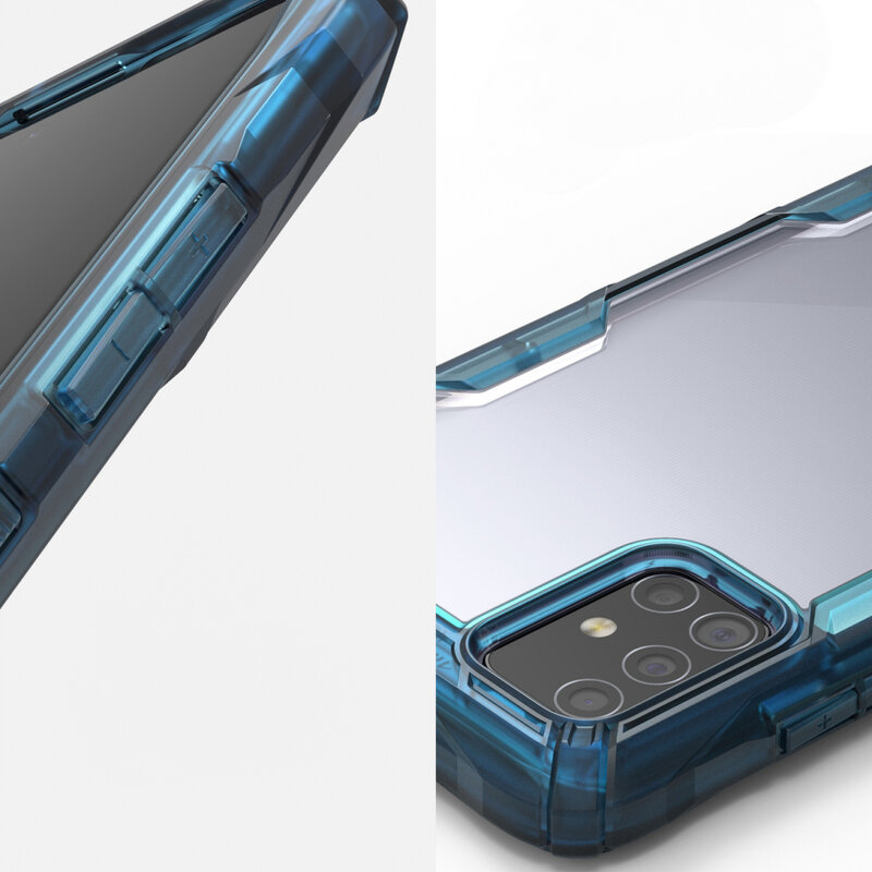 Husa Samsung Galaxy A51 4G Ringke Fusion X - Space Blue