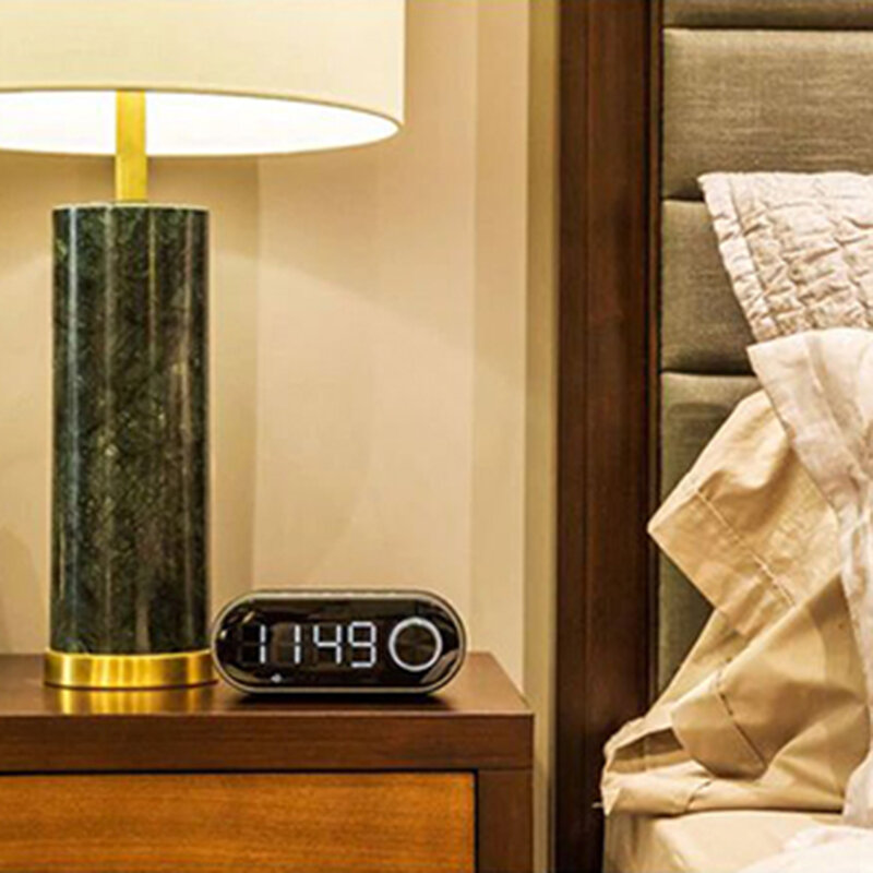 Boxa Portabila Remax Bluetooth Wireless With Alarm Clock/LED - RB-M26 - Black