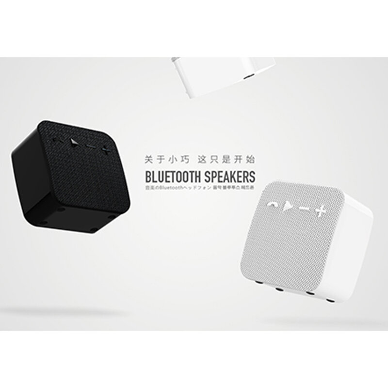 Boxa Portabila Remax Fabric Bluetooth Wireless Din Material Textil - RB-M18 - White