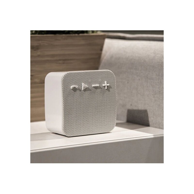 Boxa Portabila Remax Fabric Bluetooth Wireless Din Material Textil - RB-M18 - White