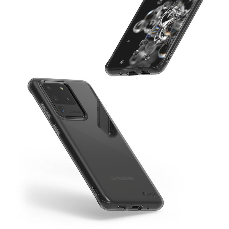 Husa Samsung Galaxy S20 Ultra 5G Ringke Air - Smoke Black