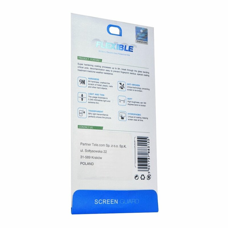 Folie iPhone 11 Flexible Nano Glass 9H - Transparent